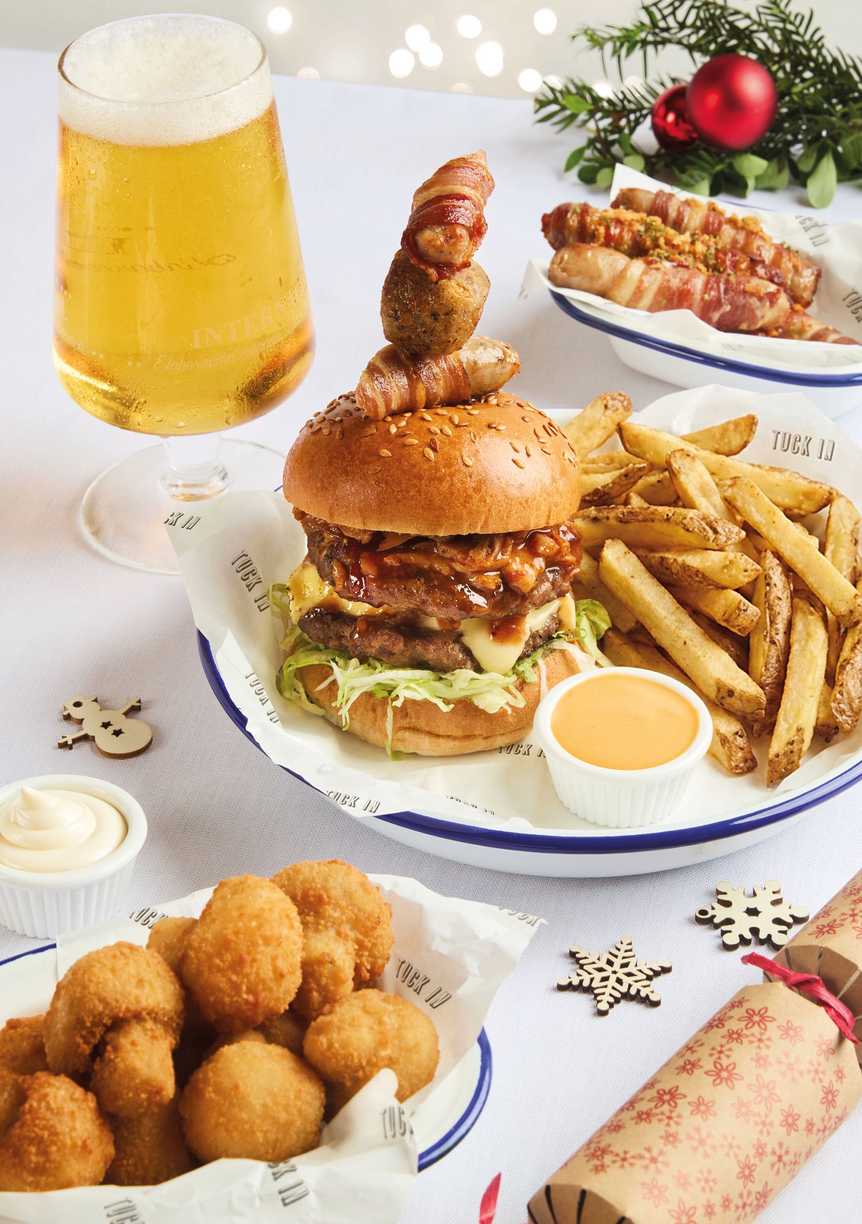Festive Lunch & Dinner at The Ebdon Arms in Wick St Lawrence